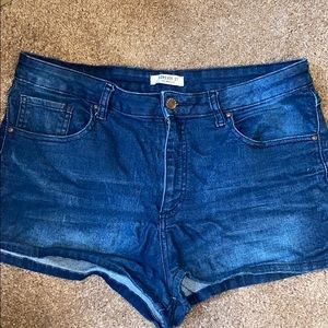 Denim shorts, stretchy, from Forever 21